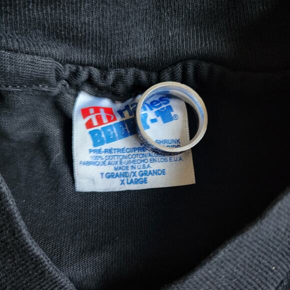 Vintage 90's Loyola University Chicago Diversity Black Shirt XL - Picture 4 of 6